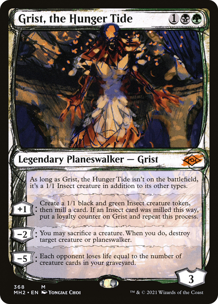 Magic: The Gathering - Grist, the Hunger Tide Foil - Modern Horizons 2