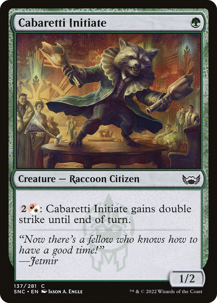 Magic: The Gathering - Cabaretti Initiate - Streets of New Capenna