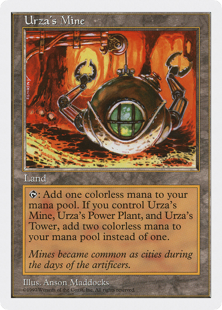 Magic: The Gathering - Urza's Mine - Fifth Edition
