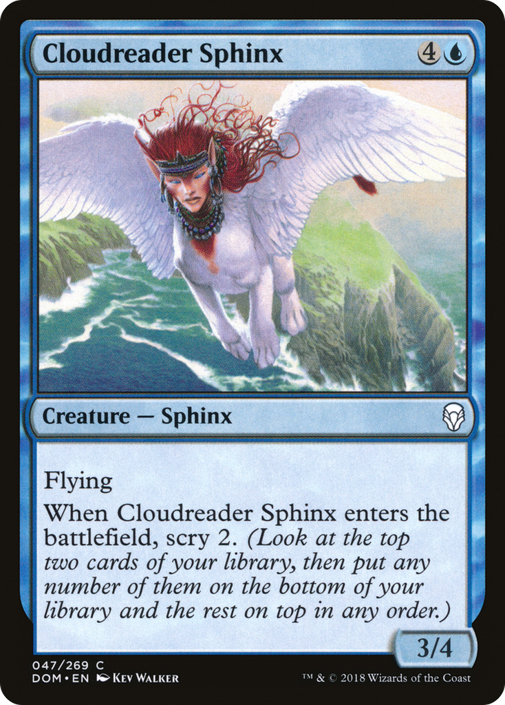 Magic: The Gathering - Cloudreader Sphinx - Dominaria