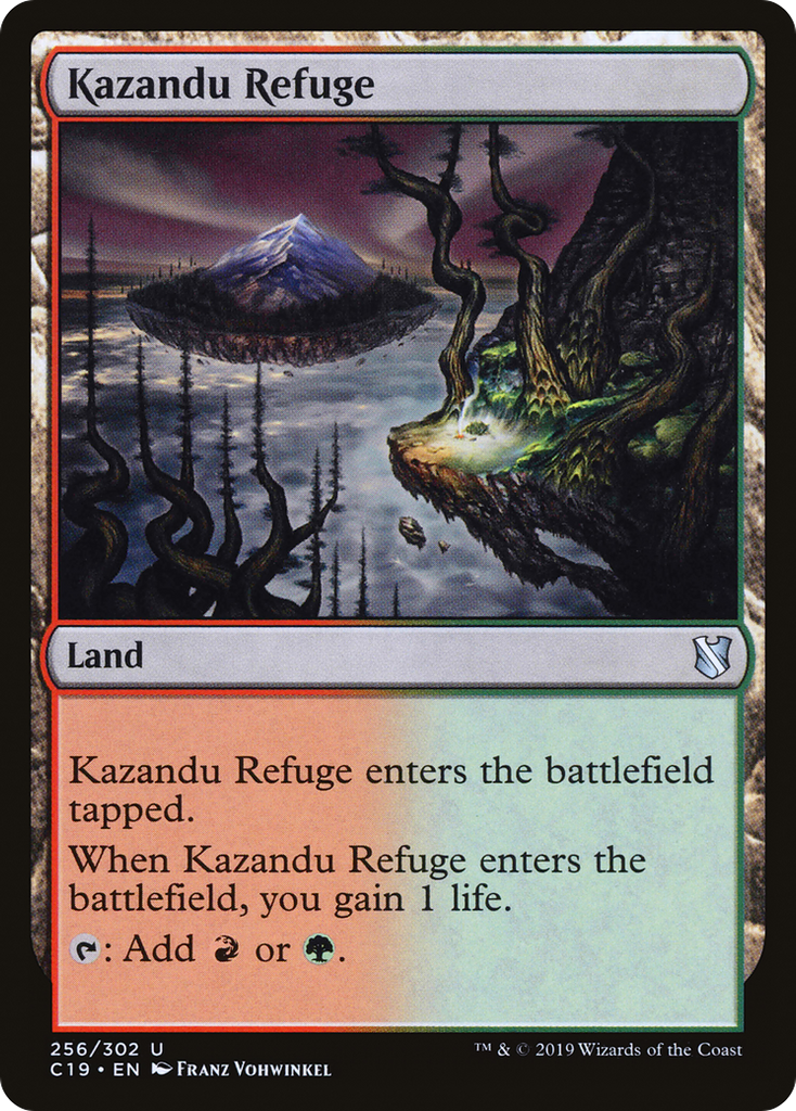 Magic: The Gathering - Kazandu Refuge - Commander 2019