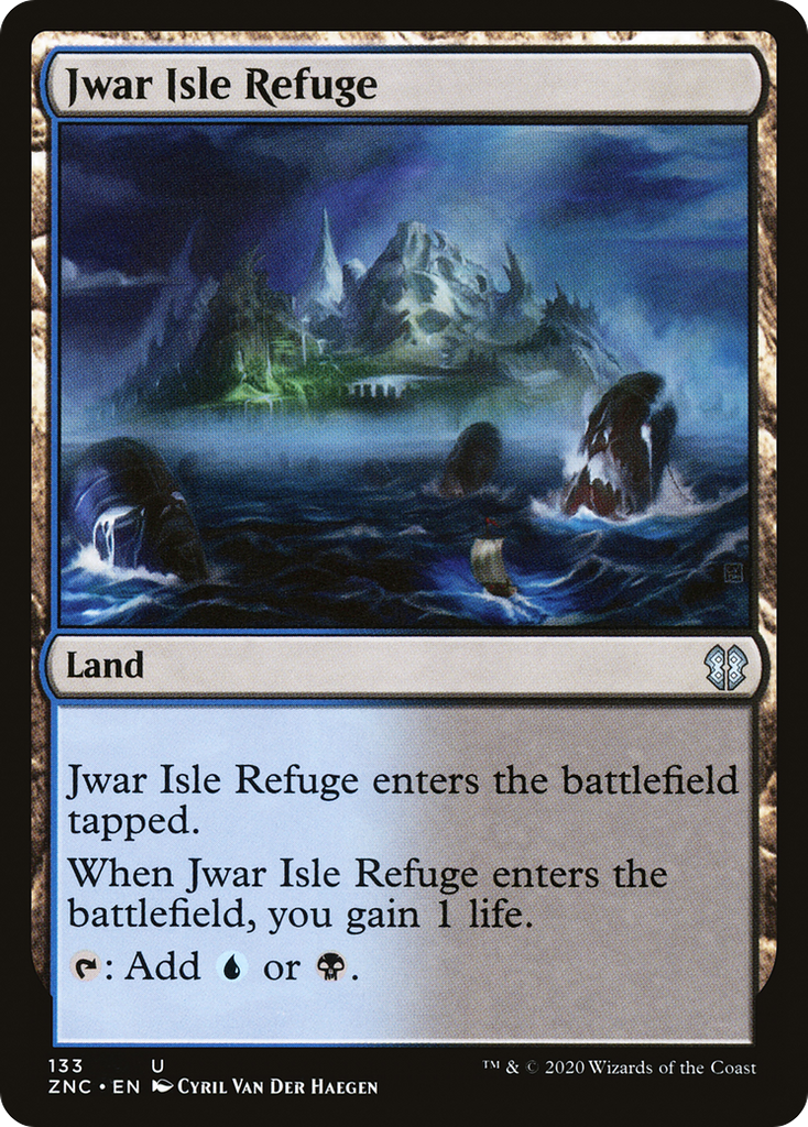 Magic: The Gathering - Jwar Isle Refuge - Zendikar Rising Commander