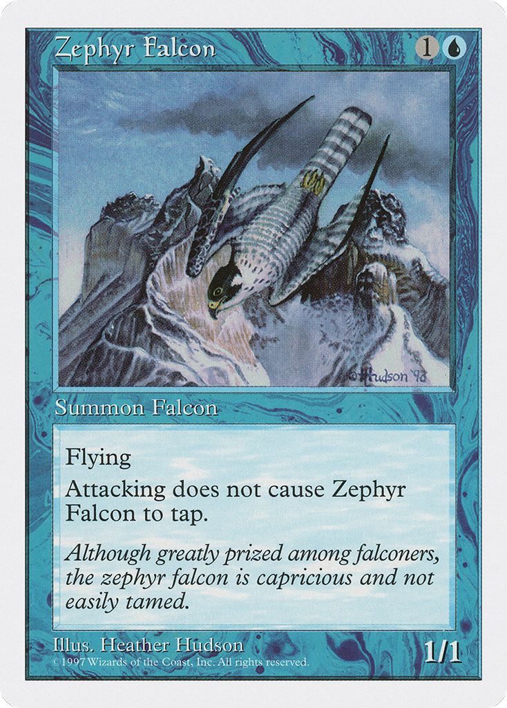 Magic: The Gathering - Zephyr Falcon - Fifth Edition