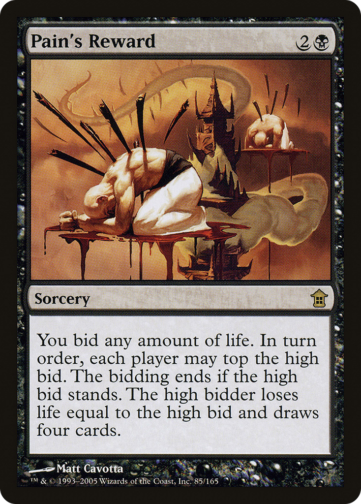 Magic: The Gathering - Pain's Reward - Saviors of Kamigawa