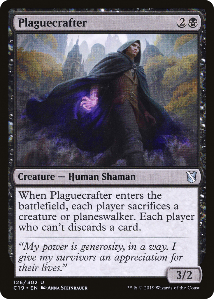 Magic: The Gathering - Plaguecrafter - Commander 2019