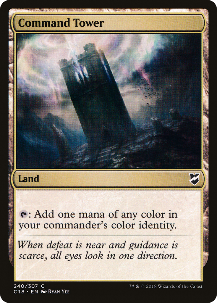 Magic: The Gathering - Command Tower - Commander 2018