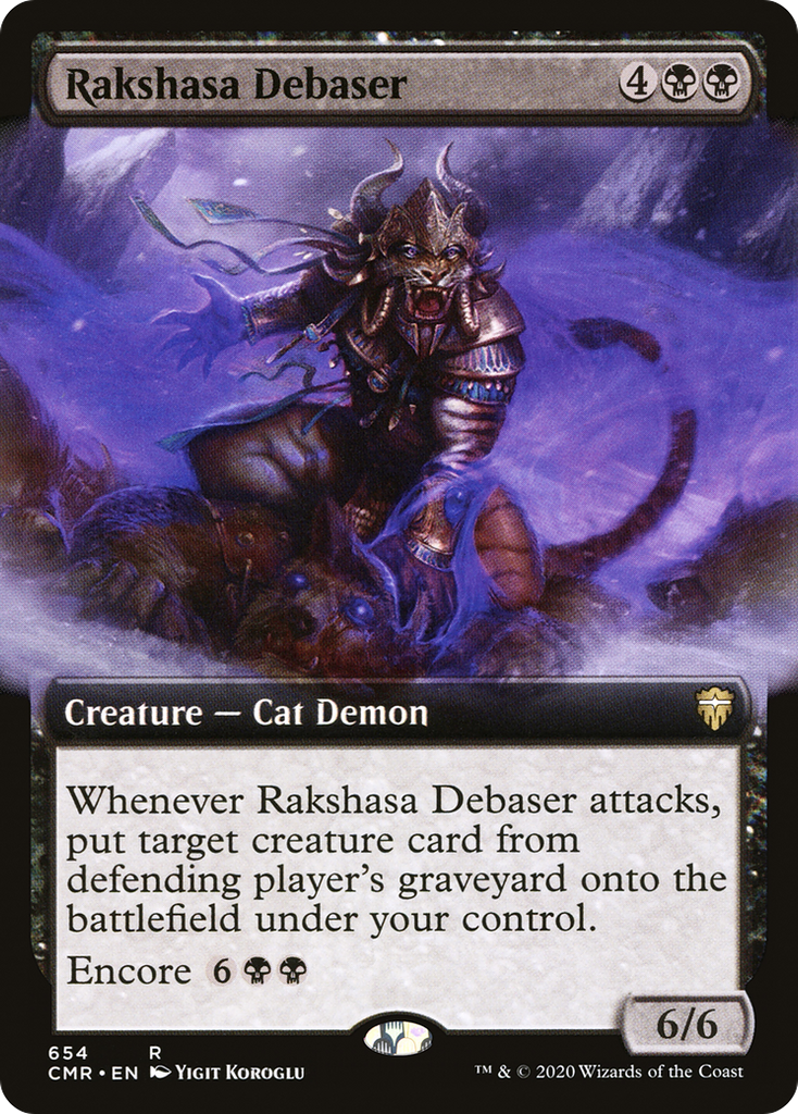 Magic: The Gathering - Rakshasa Debaser Foil - Commander Legends