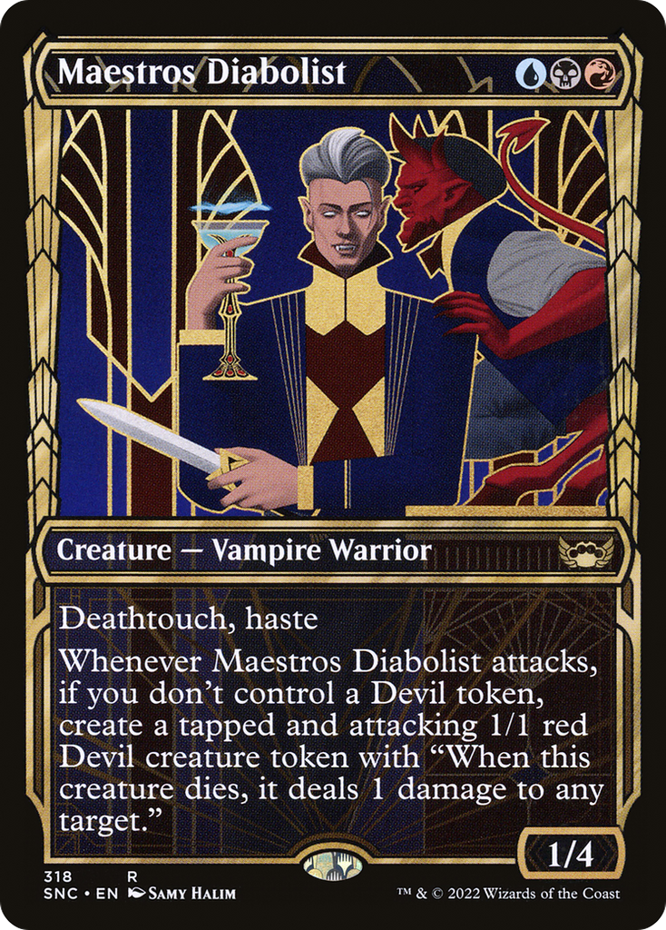 Magic: The Gathering - Maestros Diabolist - Streets of New Capenna