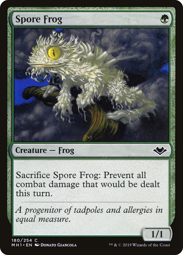 Magic: The Gathering - Spore Frog - Modern Horizons