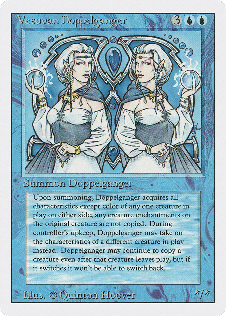 Magic: The Gathering - Vesuvan Doppelganger - Revised Edition