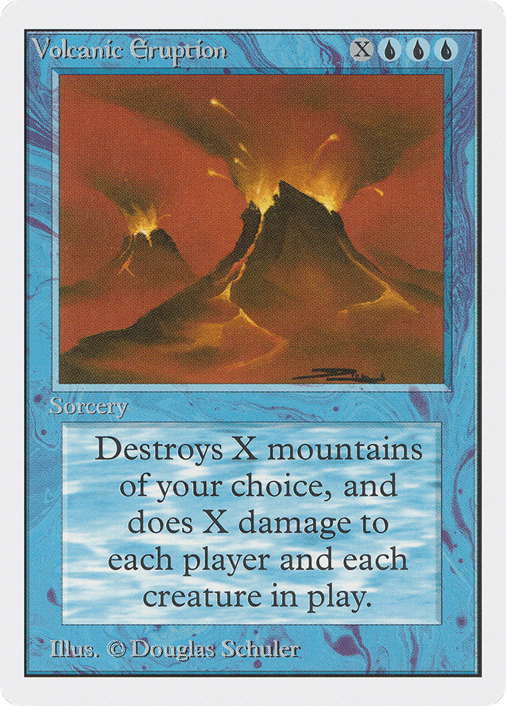 Magic: The Gathering - Volcanic Eruption - Unlimited Edition