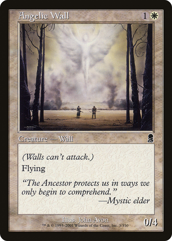Magic: The Gathering - Angelic Wall - Odyssey