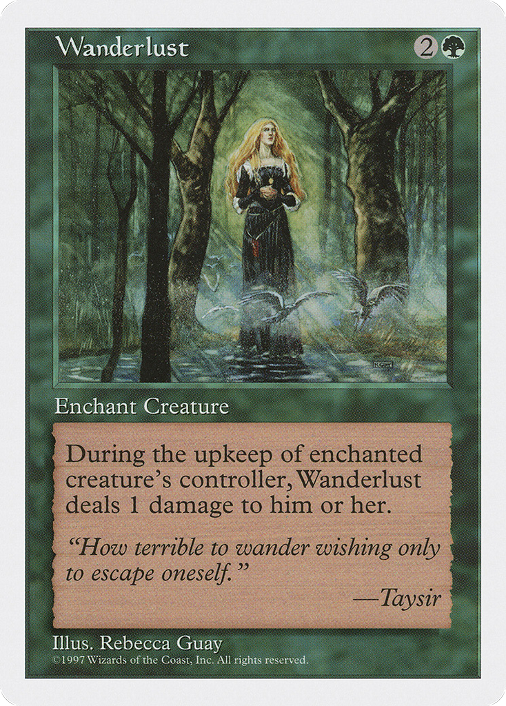 Magic: The Gathering - Wanderlust - Fifth Edition