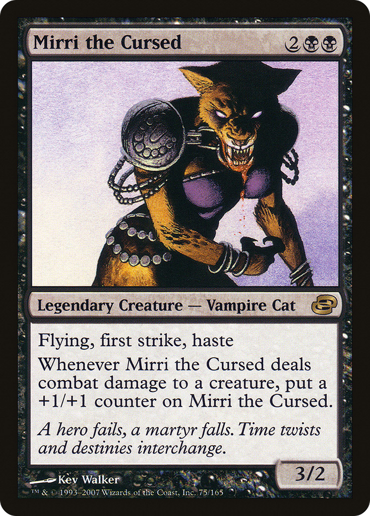 Magic: The Gathering - Mirri the Cursed - Planar Chaos