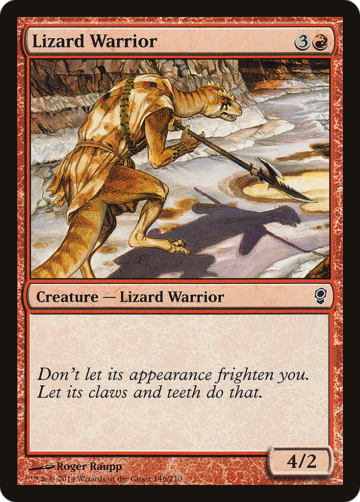 Magic: The Gathering - Lizard Warrior - Conspiracy