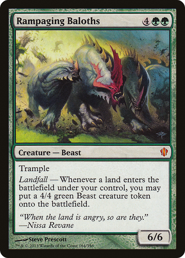 Magic: The Gathering - Rampaging Baloths - Commander 2013