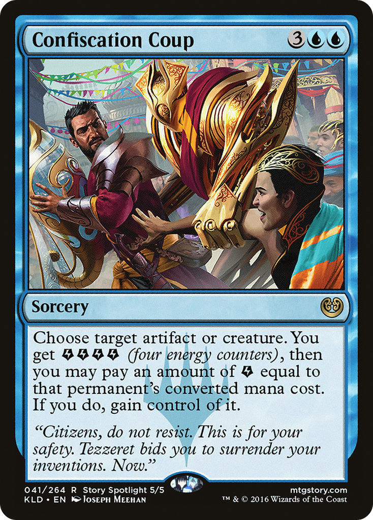 Magic: The Gathering - Confiscation Coup - Kaladesh