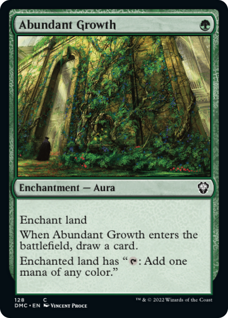 Magic: The Gathering - Abundant Growth - Dominaria United Commander