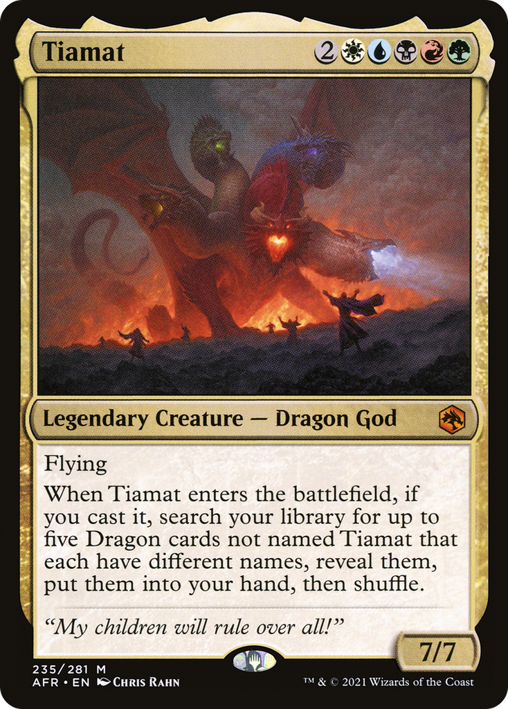 Magic: The Gathering - Tiamat - Adventures in the Forgotten Realms