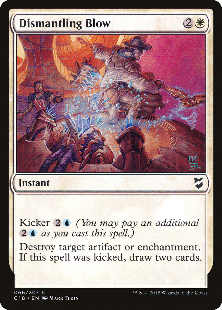 Magic: The Gathering - Dismantling Blow - Commander 2018