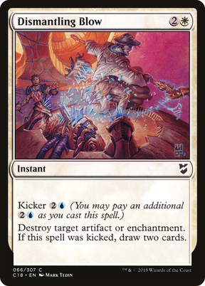 Magic: The Gathering - Dismantling Blow - Commander 2018