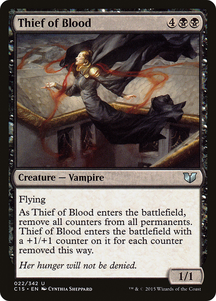 Magic: The Gathering - Thief of Blood - Commander 2015