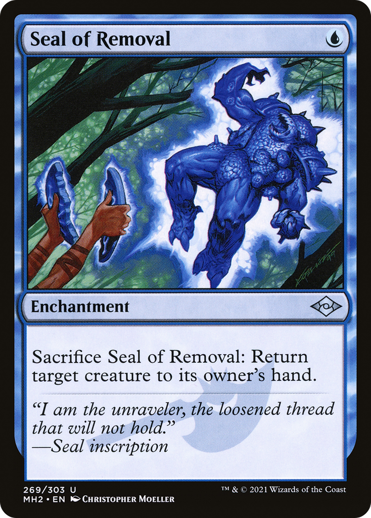 Magic: The Gathering - Seal of Removal Foil - Modern Horizons 2