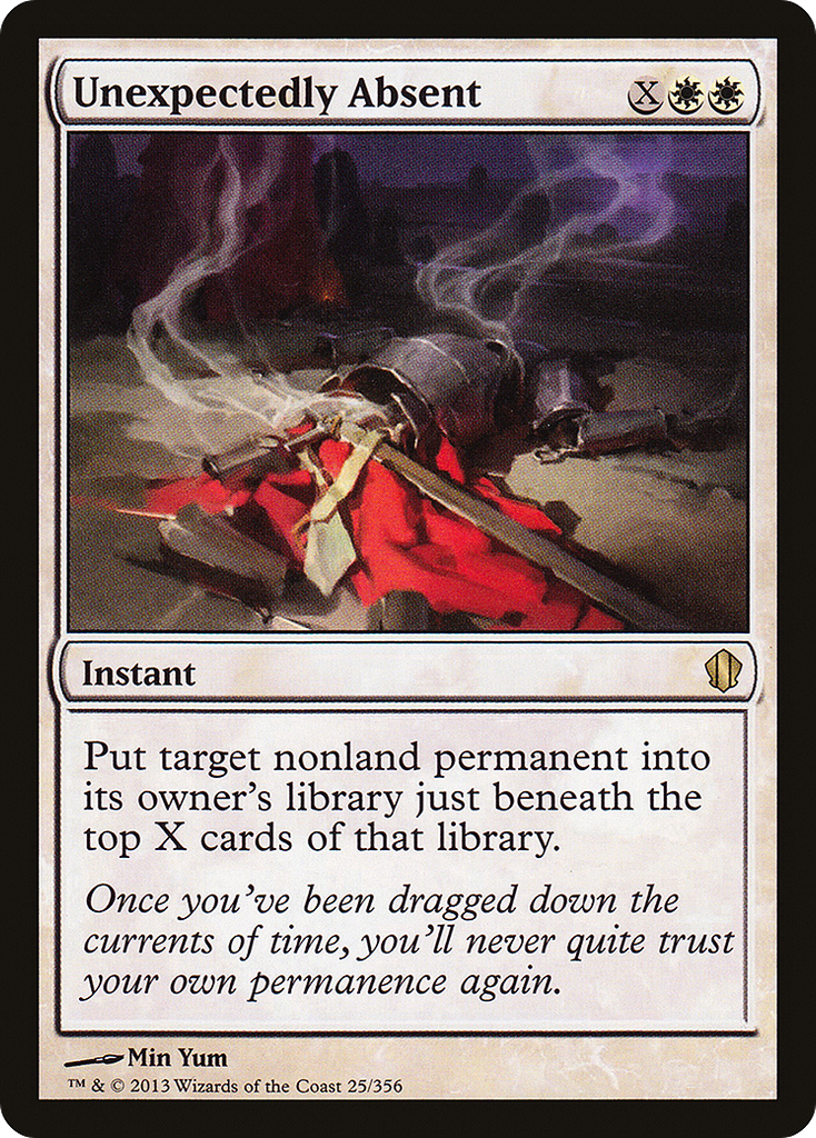 Magic: The Gathering - Unexpectedly Absent - Commander 2013