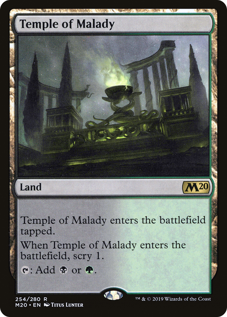 Magic: The Gathering - Temple of Malady - Core Set 2020