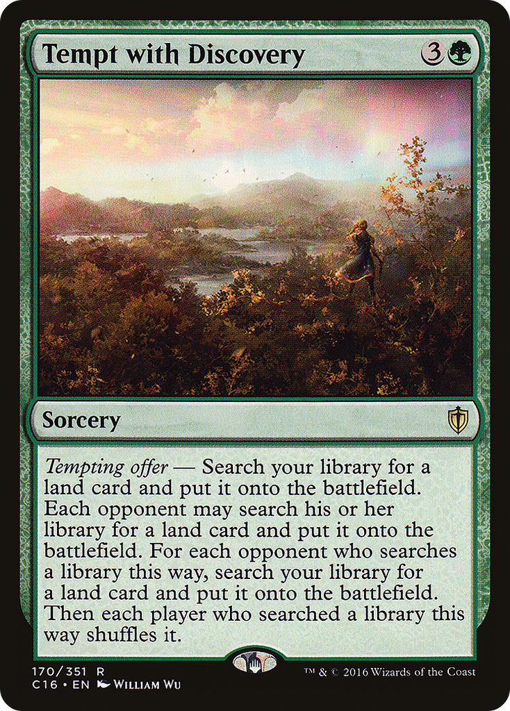 Magic: The Gathering - Tempt with Discovery - Commander 2016