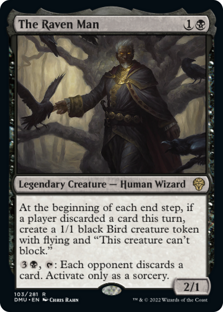 Magic: The Gathering - The Raven Man Foil - Dominaria United