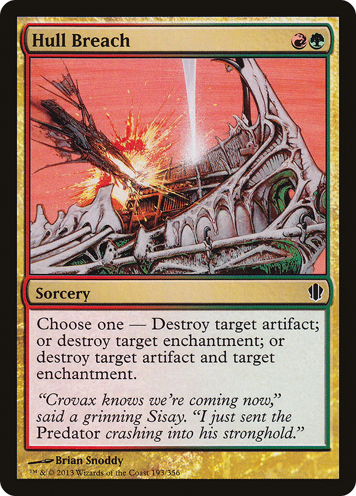 Magic: The Gathering - Hull Breach - Commander 2013