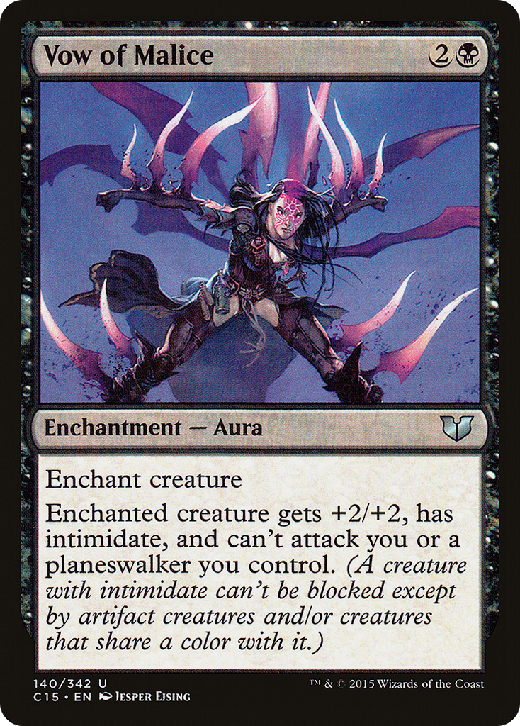 Magic: The Gathering - Vow of Malice - Commander 2015