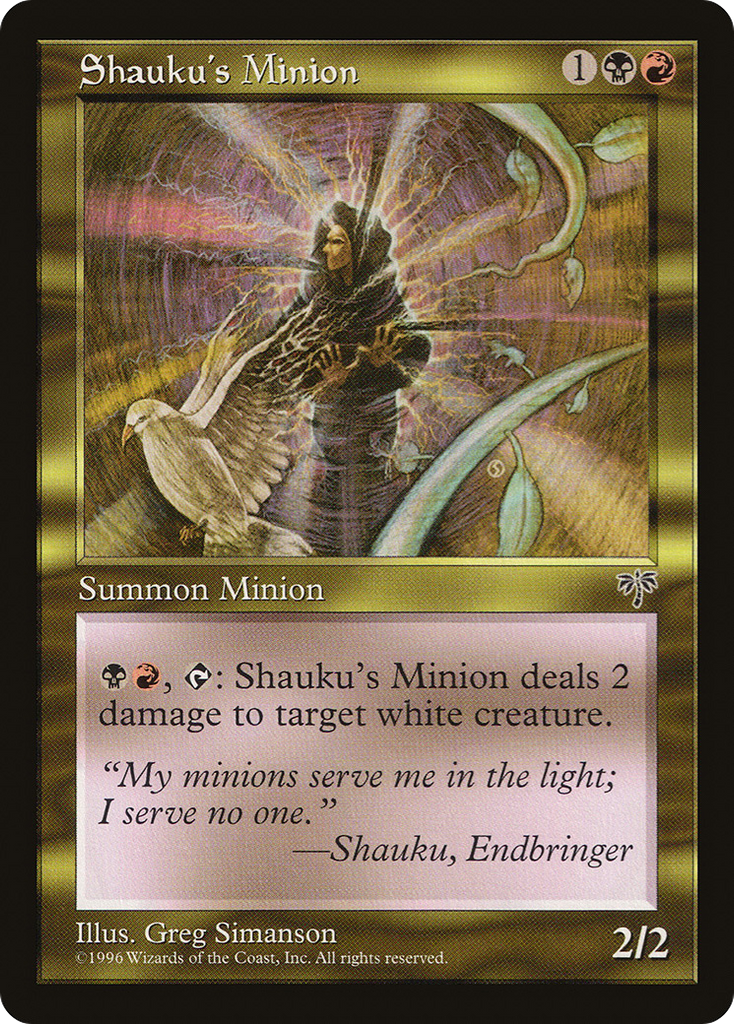 Magic: The Gathering - Shauku's Minion - Mirage