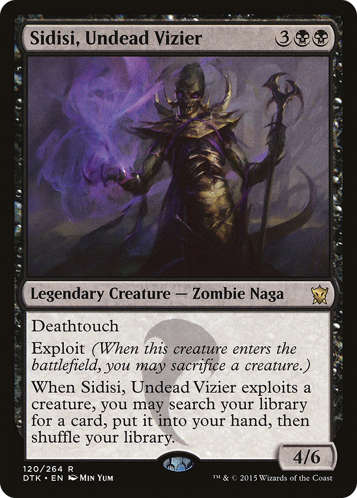 Magic: The Gathering - Sidisi, Undead Vizier - Dragons of Tarkir