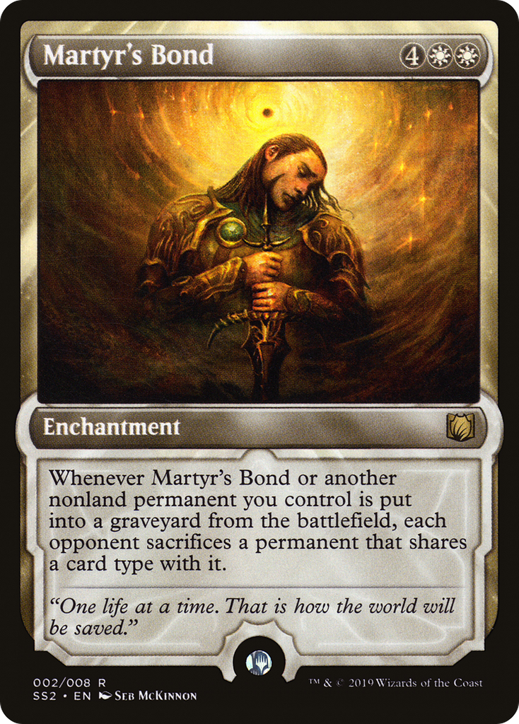 Magic: The Gathering - Martyr's Bond Foil - Signature Spellbook: Gideon