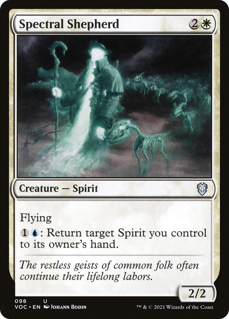 Magic: The Gathering - Spectral Shepherd - Crimson Vow Commander