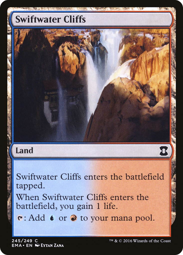 Magic: The Gathering - Swiftwater Cliffs - Eternal Masters