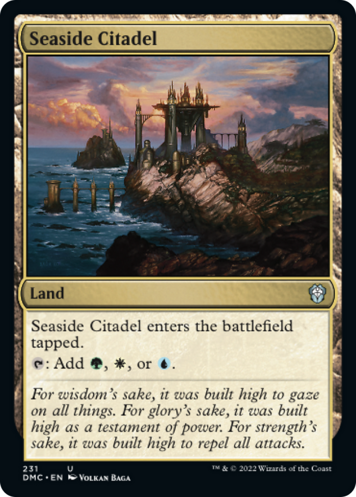 Magic: The Gathering - Seaside Citadel - Dominaria United Commander