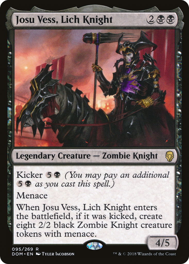 Magic: The Gathering - Josu Vess, Lich Knight - Dominaria