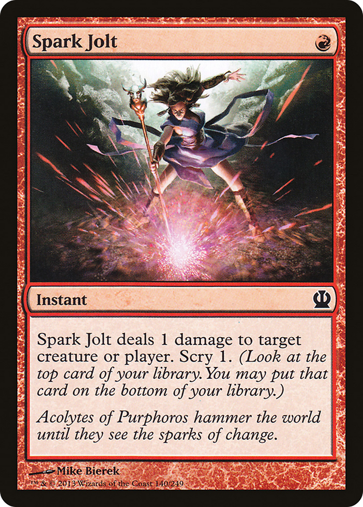 Magic: The Gathering - Spark Jolt - Theros