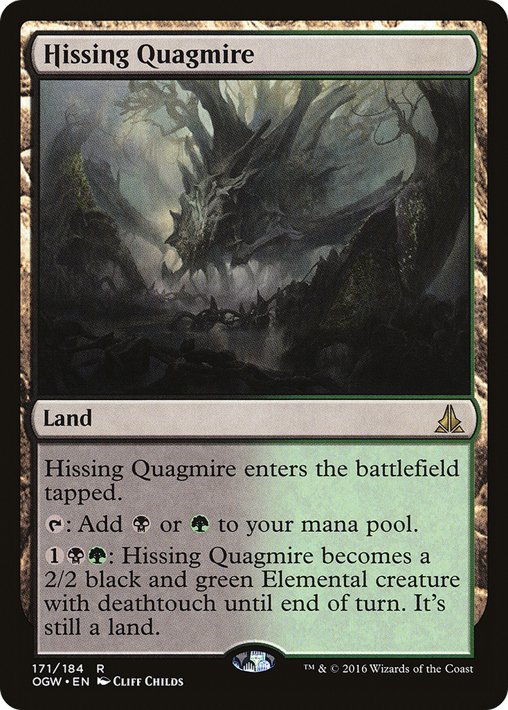 Magic: The Gathering - Hissing Quagmire - Oath of the Gatewatch