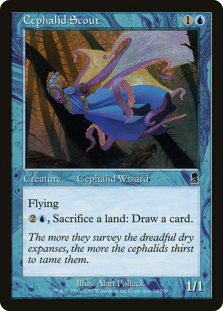 Magic: The Gathering - Cephalid Scout - Odyssey