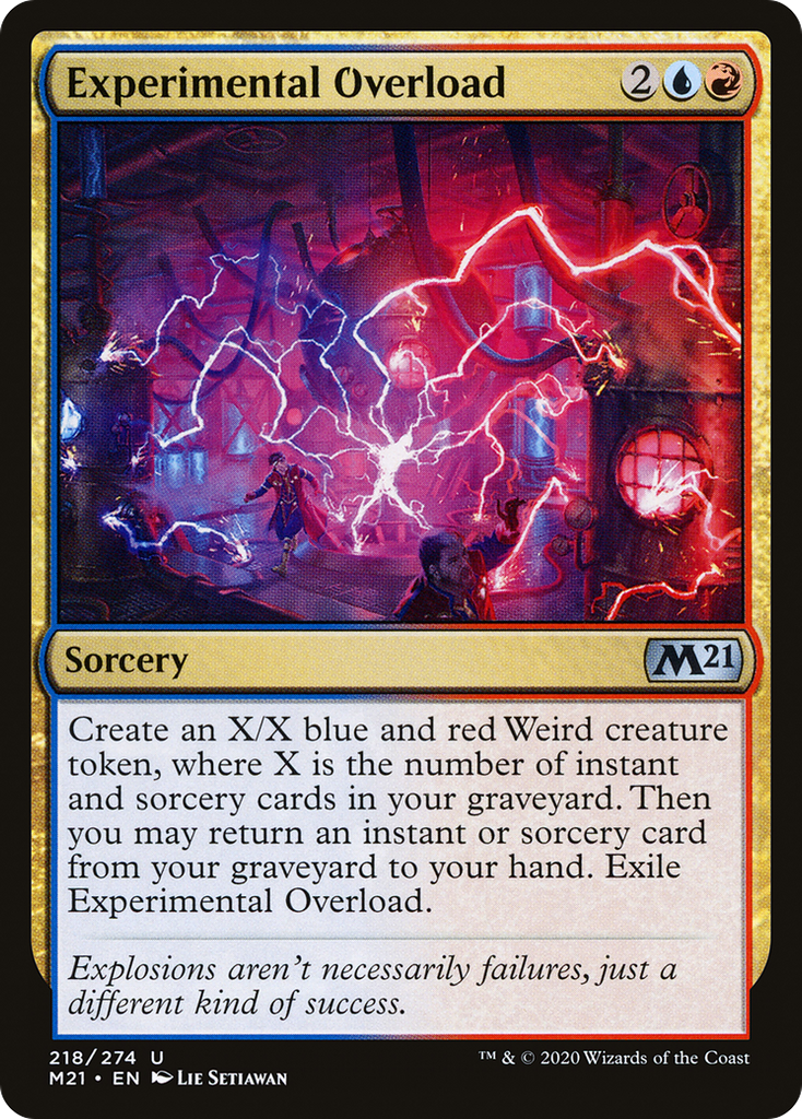 Magic: The Gathering - Experimental Overload - Core Set 2021