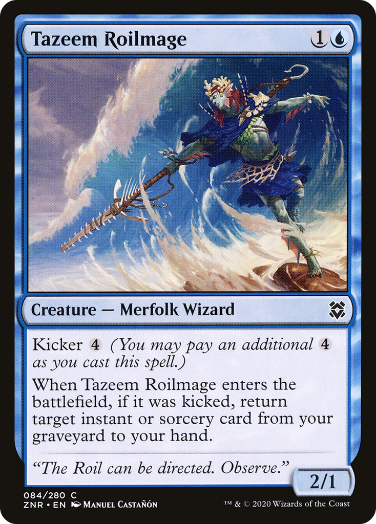 Magic: The Gathering - Tazeem Roilmage Foil - Zendikar Rising