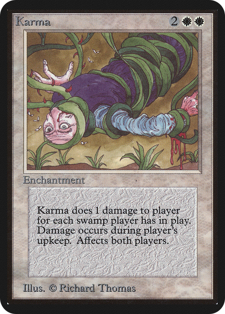 Magic: The Gathering - Karma - Limited Edition Alpha