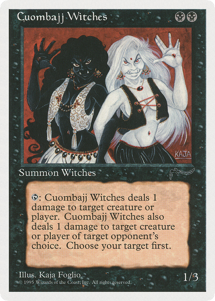 Magic: The Gathering - Cuombajj Witches - Chronicles