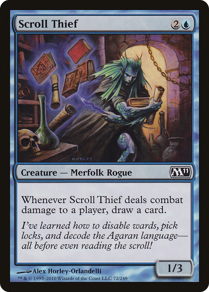 Magic: The Gathering - Scroll Thief - Magic 2011