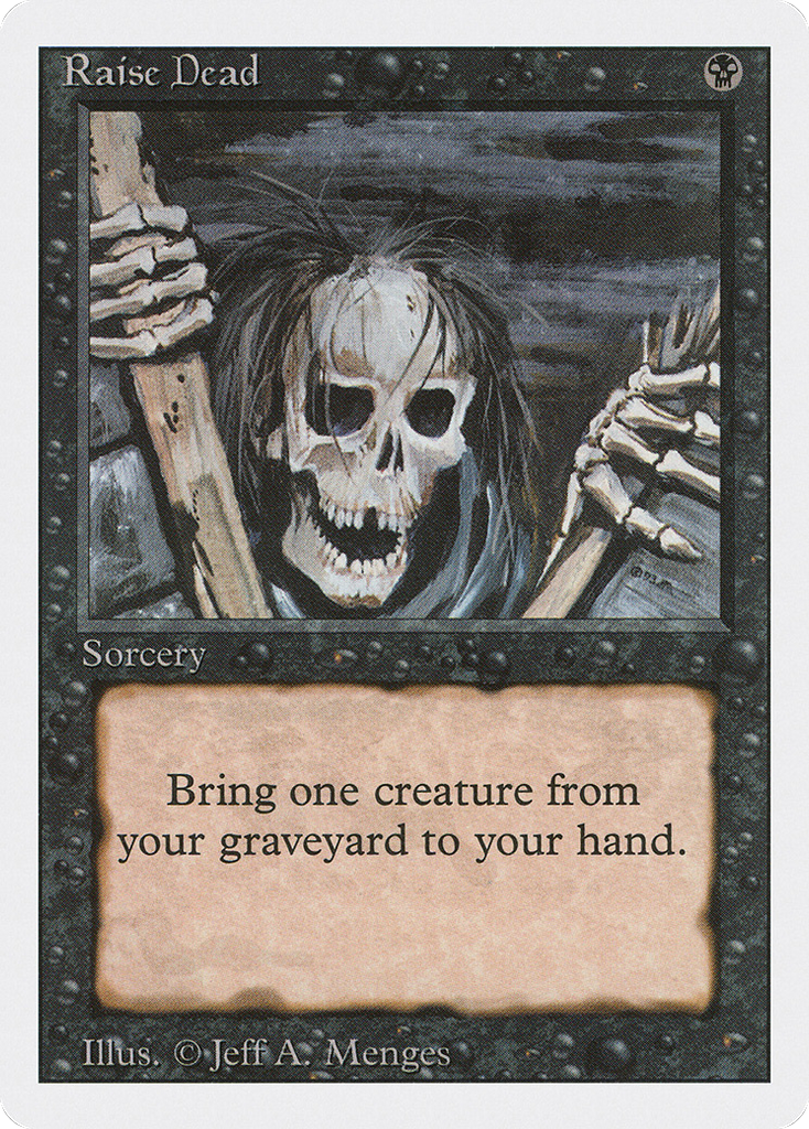 Magic: The Gathering - Raise Dead - Revised Edition