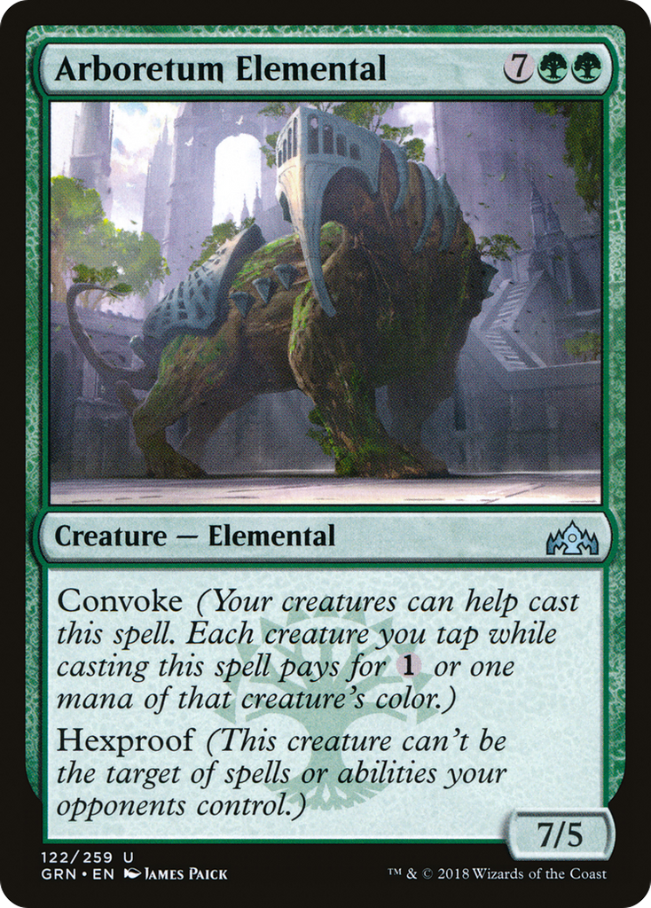 Magic: The Gathering - Arboretum Elemental - Guilds of Ravnica